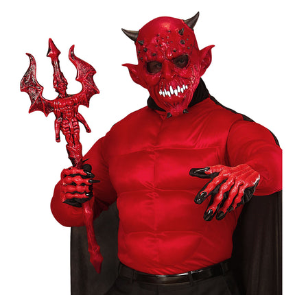 Rękawiczki na Halloween Diabeł
