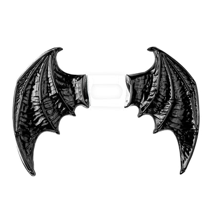 Skrzydła na Halloween Czarny Nietoperz
