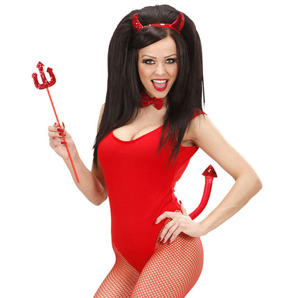 Zestaw akcesoriów na Halloween Devil 4 szt