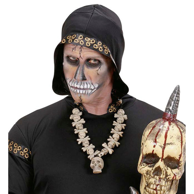 Naszyjnik na Halloween Czaszki