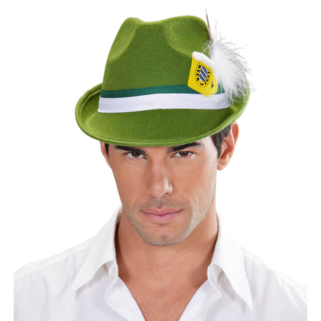FEDORA BAYERN Z PIÓRAMI