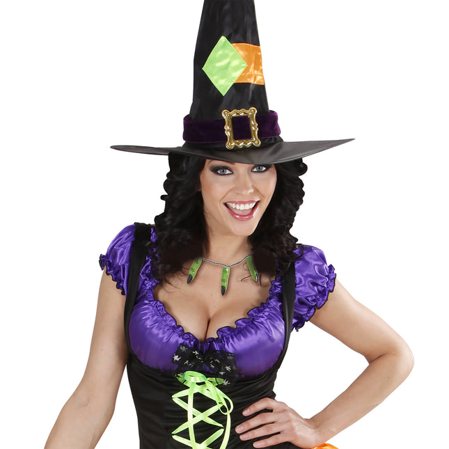 Halloweenowy naszyjnik z palcami