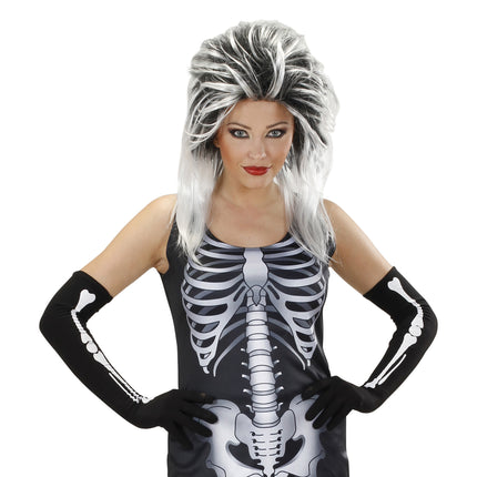 Rękawiczki na Halloween Kości