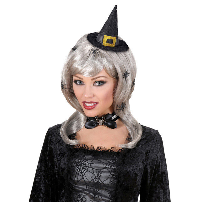 Halloweenowy kapelusz czarownicy Mini