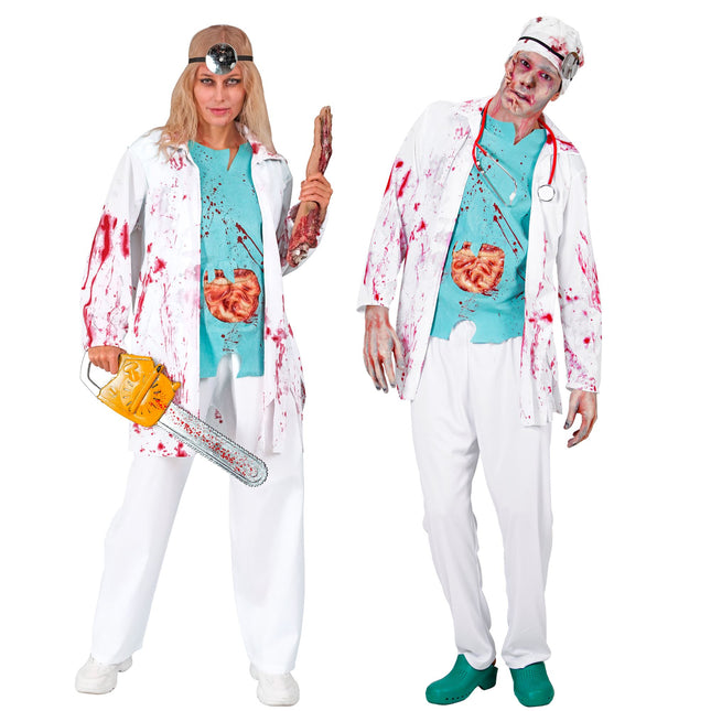 Kostium na Halloween Lekarz Zombie