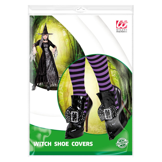 Skarpetki na Halloween Czarownica