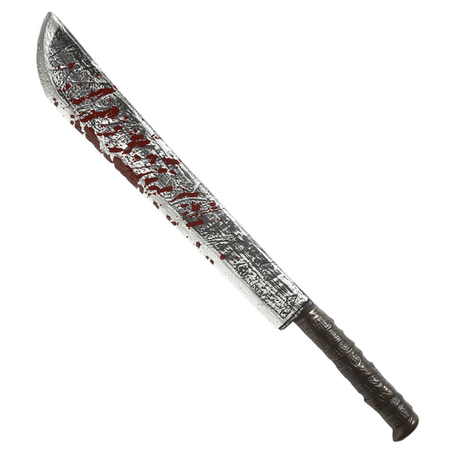 Halloweenowa sztuczna maczeta 75 cm