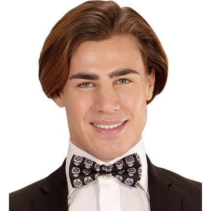 Dia De Los Muertos Bow Black