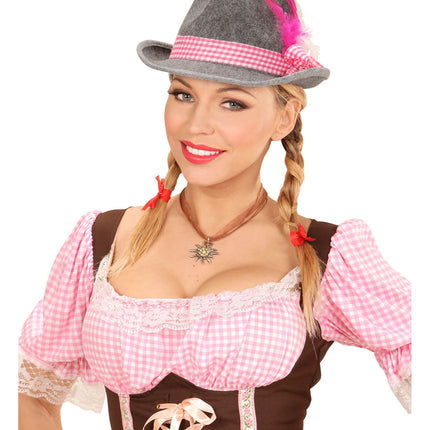 Naszyjnik Oktoberfest Edelweiss