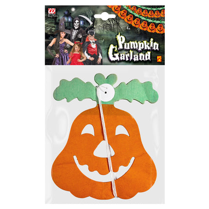 Halloweenowa girlanda z dyń 4m