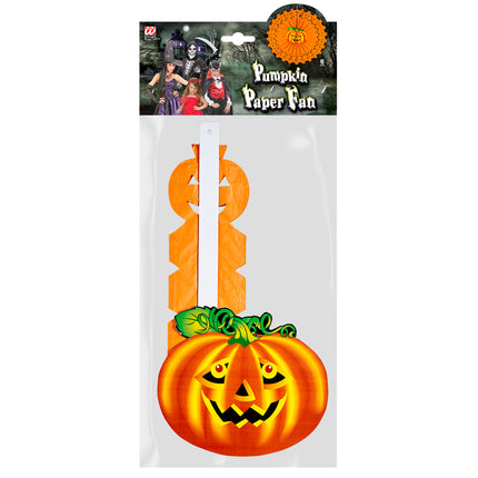 Pomarańczowa dynia dla fanów Halloween 50 cm
