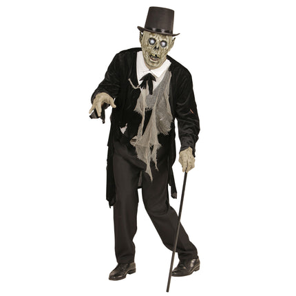 Maska na Halloween Pan Młody Zombie