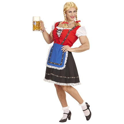 Zabawny strój Dirndl na Oktoberfest dla mężczyzn