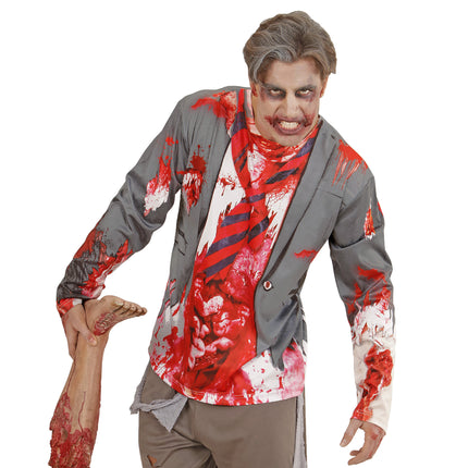 T-SHIRT Z DŁUGIM RĘKAWEM ZOMBIE MAN
