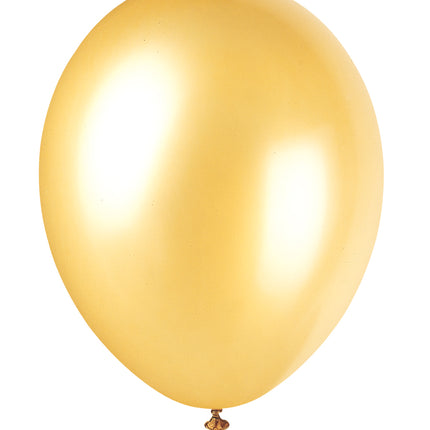 Balony złote 30cm 8szt