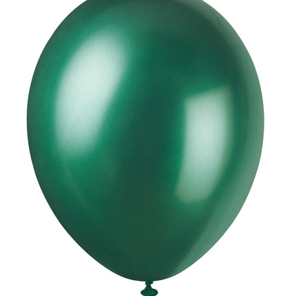 12" Perłowe balony Premium, 8 sztuk - Evergreen