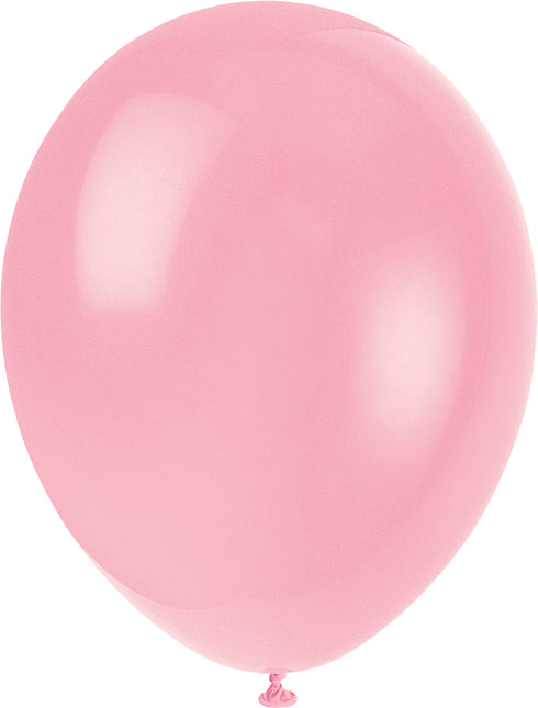 12" Balony lateksowe Premium, 10 sztuk - różne pastelowe