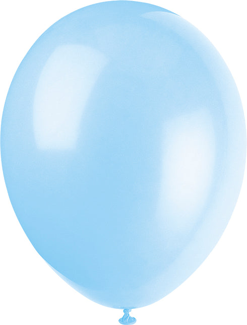 12" Balony lateksowe Premium, 10 sztuk - różne pastelowe