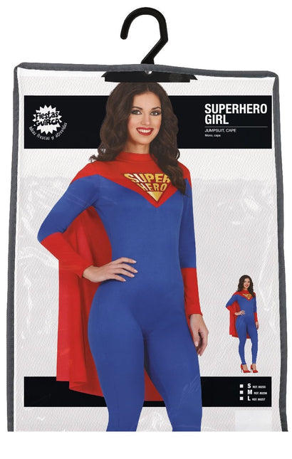 Niebieski damski kostium Supergirl