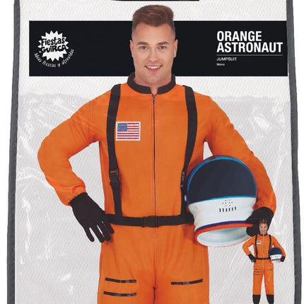 Kombinezon astronauty Nasa Pomarańczowy Męski