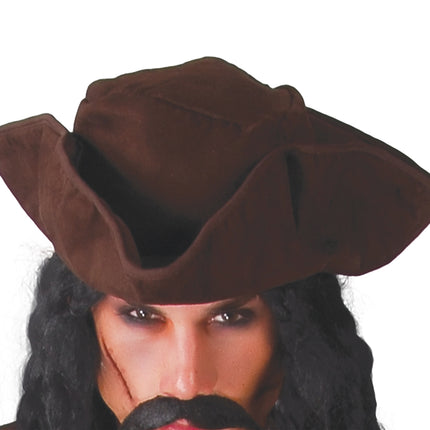 Brązowy kostium pirata