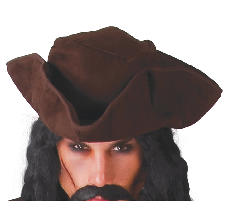 Brązowy kostium pirata