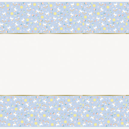 Prostokątny plastikowy pokrowiec na stół Dainty Unicorn 54" x 84"