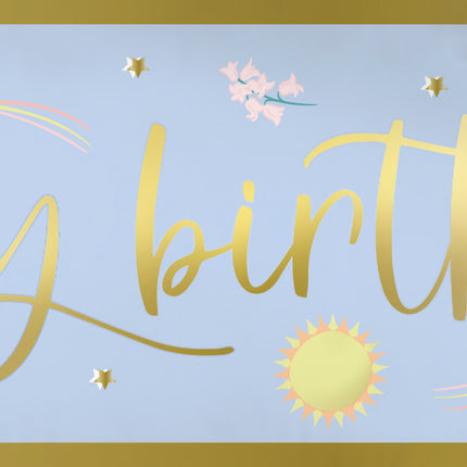 Baner urodzinowy Jednorożec