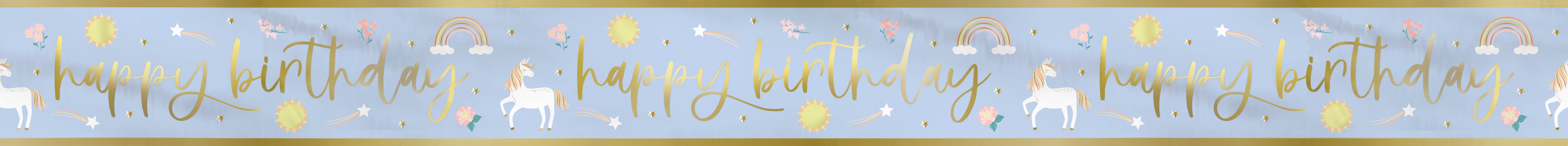 Baner urodzinowy Jednorożec