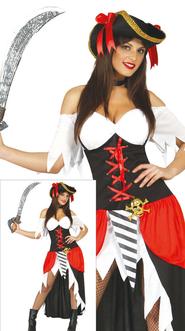 Kombinezon Piratesuit Ladies Red Deluxe
