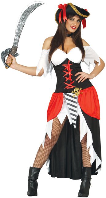 Kombinezon Piratesuit Ladies Red Deluxe