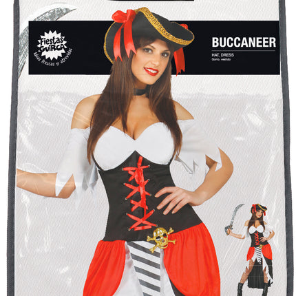 Kombinezon Piratesuit Ladies Red Deluxe
