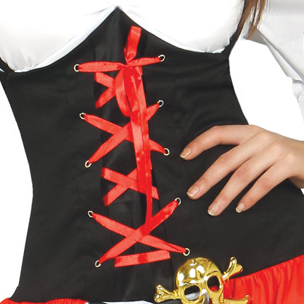 Kombinezon Piratesuit Ladies Red Deluxe