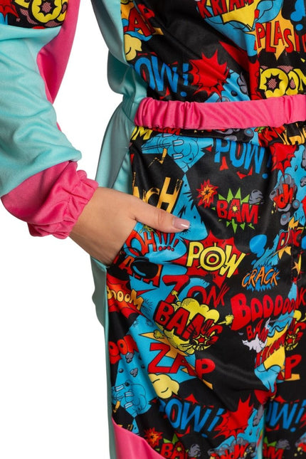 80's Skipak met Bril Comic – Unisex van Partychimp koop je bij Partywinkel