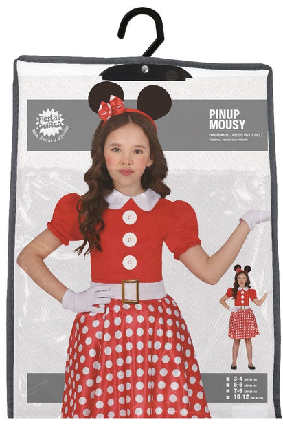 Kostium Myszki Minnie dla dziewczynki