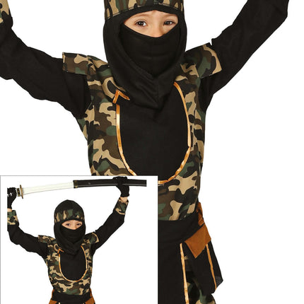 Dziecięcy kamuflaż Ninja Suit