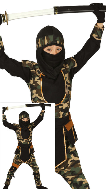 Dziecięcy kamuflaż Ninja Suit