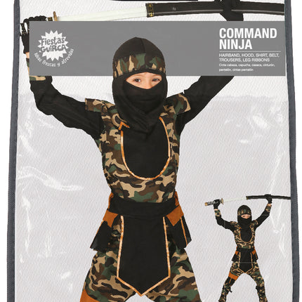 Dziecięcy kamuflaż Ninja Suit