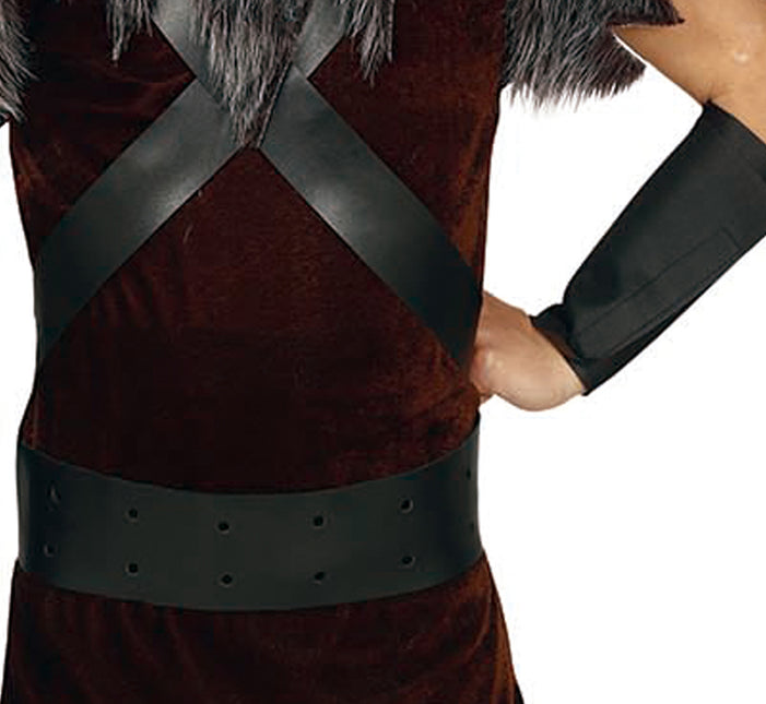 Kostium wikinga brązowy chłopiec