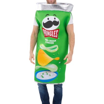 Pringles® Śmietana kwaśna w puszce & Kostium cebulowy