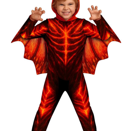Kostium na Halloween dla dzieci: Ognisty diabeł