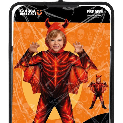 Kostium na Halloween dla dzieci: Ognisty diabeł