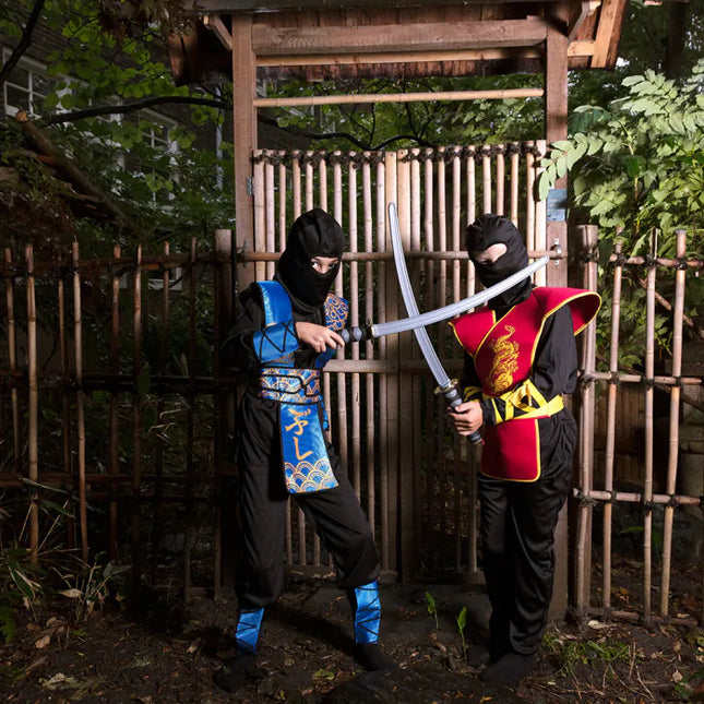 5-częściowy kombinezon ninja dla chłopca