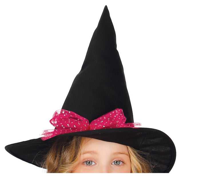Kostium na Halloween Dziecięca Czarownica Różowy