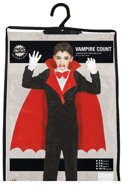 Kostium na Halloween Dziecko Wampir Deluxe