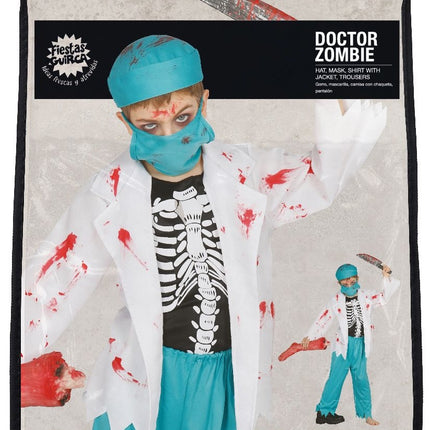Kostium zombie dla dziecka na Halloween