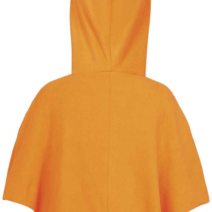 Poncho na Halloween dla dzieci z motywem dyni