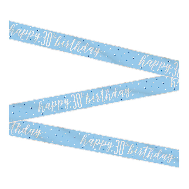 Banner 30 Years Blue 2.74m