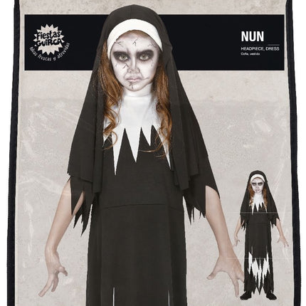 Kostium Non Halloween dla dziecka czarno-biały