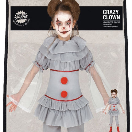 Kostium klauna na Halloween dla dziecka